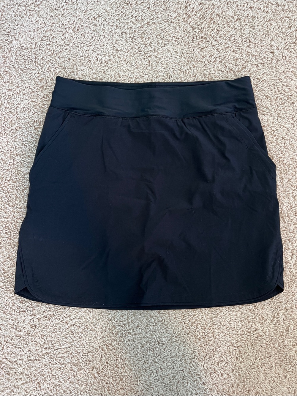 Lands' End Women's Black Swim Skort